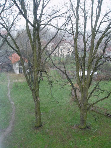 Dobře, že jsme práci venku zvládli za sobotu,