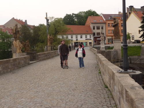 Strávili jeden podvečer v Písku.