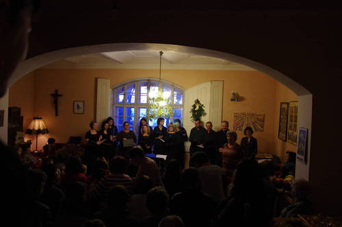 A adventní koncert.